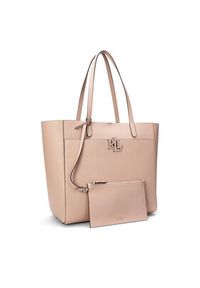 Lauren Ralph Lauren - LAUREN RALPH LAUREN Torebka Cameryn 431960183005 Różowy. Kolor: różowy. Materiał: skórzane #6