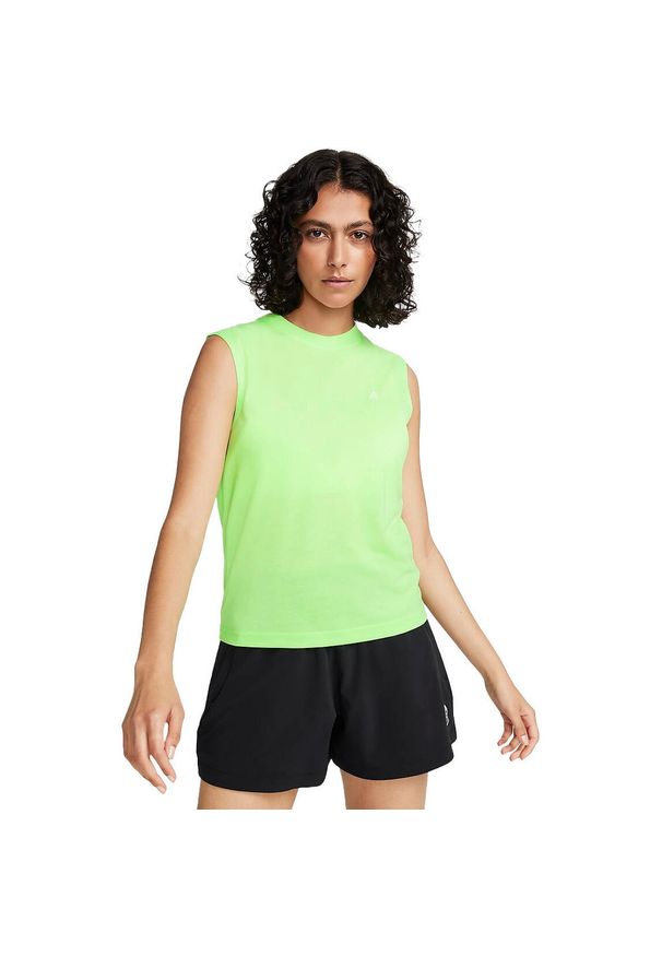 Podkoszulek Nike Wmns Acg Dri-fit Adv Tanktop, Kobiety. Kolor: zielony. Materiał: poliester, materiał. Technologia: Dri-Fit (Nike). Sport: fitness