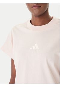Adidas - adidas T-Shirt ALL SZN JY7807 Różowy Regular Fit. Kolor: różowy. Materiał: bawełna #4