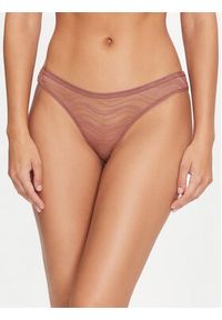 Calvin Klein Underwear Komplet fig Bikini 3Pk 000QD5203E Kolorowy. Materiał: syntetyk. Wzór: kolorowy #5