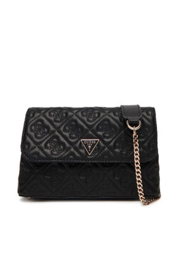 Guess Torebka 175733 Czarny. Kolor: czarny. Materiał: skórzane