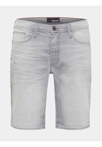 Blend Szorty jeansowe 20713326 Szary Slim Fit. Kolor: szary. Materiał: bawełna #2