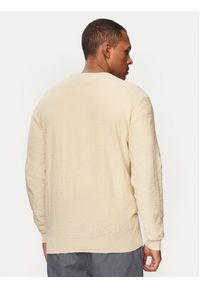 INDICODE Sweter Hugolia 30-459 Beżowy Regular Fit. Kolor: beżowy. Materiał: bawełna #3