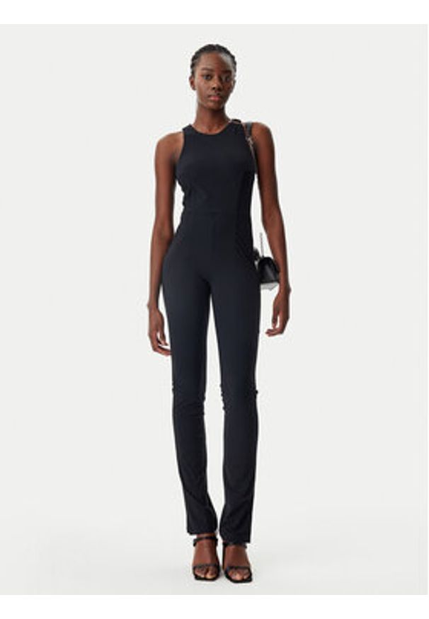 Patrizia Pepe Kombinezon 8T0046 JZ26 K103 Czarny Regular Fit. Kolor: czarny. Materiał: syntetyk