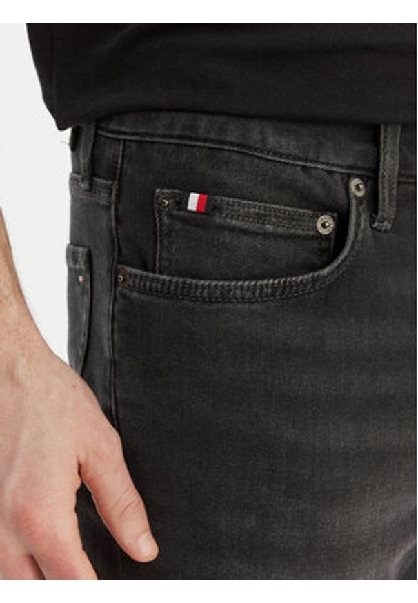 TOMMY HILFIGER - Tommy Hilfiger Jeansy Denton Lux MW0MW42321 Szary Regular Fit. Kolor: szary