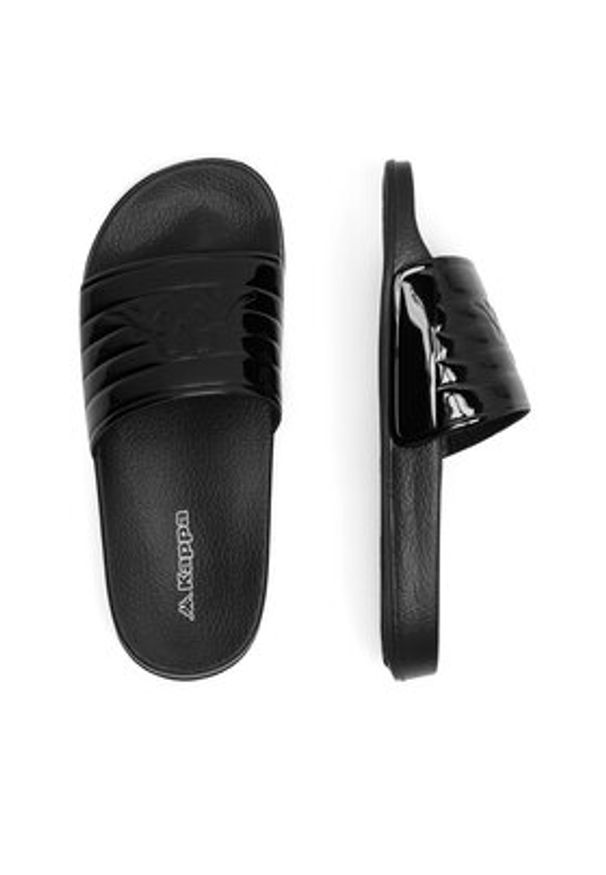 Kappa Klapki SS24-W1 Czarny. Kolor: czarny. Materiał: materiał