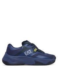 EA7 Emporio Armani Sneakersy X8X248 XK445 MZ219 Niebieski. Kolor: niebieski. Materiał: materiał