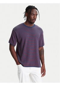 United Colors of Benetton - United Colors Of Benetton T-Shirt 1195K109V Granatowy Relaxed Fit. Kolor: niebieski. Materiał: bawełna