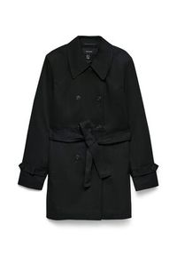 Vero Moda Trencz Chelsea 10329343 Czarny Regular Fit. Kolor: czarny. Materiał: syntetyk #6