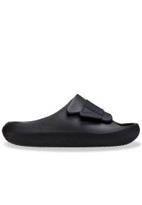 Klapki Crocs Mellow Luxe Recovery 209413-001 - czarne. Kolor: czarny. Materiał: materiał. Sezon: lato. Obcas: na platformie