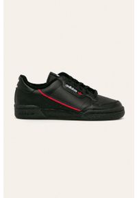 adidas Originals - Buty dziecięce Continental 80. Zapięcie: sznurówki. Kolor: czarny. Materiał: syntetyk, materiał, skóra, guma. Szerokość cholewki: normalna #1