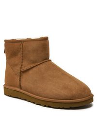 Ugg Śniegowce M Classic Mini 1002072 Brązowy. Kolor: brązowy. Materiał: skóra