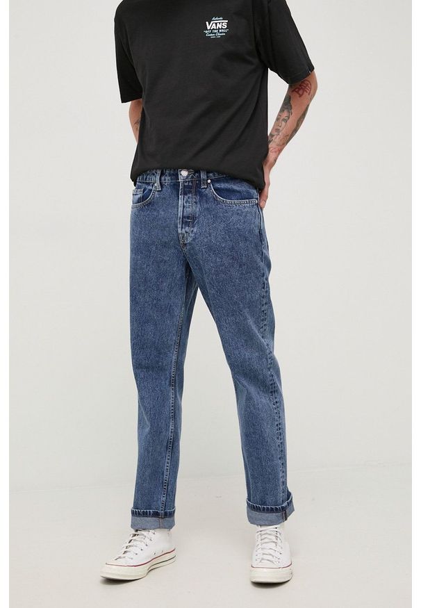 Only & Sons jeansy Edge męskie. Kolor: niebieski