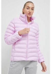 Adidas - adidas kurtka damska kolor różowy zimowa. Kolor: różowy. Materiał: materiał. Sezon: zima #1