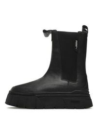 Puma Botki Mayze Stack Chelsea Wns 386272 06 Czarny. Kolor: czarny. Materiał: skóra