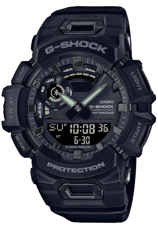 G-Shock - Zegarek G-SHOCK G-SQUAD GBA-900-1AER. Rodzaj zegarka: analogowe. Materiał: tworzywo sztuczne. Styl: casual, sportowy