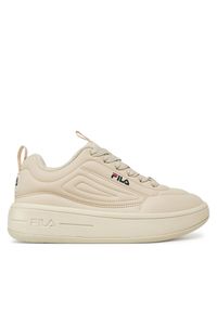 Sneakersy Fila. Kolor: beżowy
