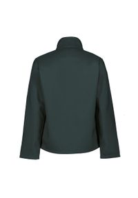 Regatta - Softshell Męski Ablaze. Kolor: wielokolorowy, czarny, zielony. Materiał: softshell