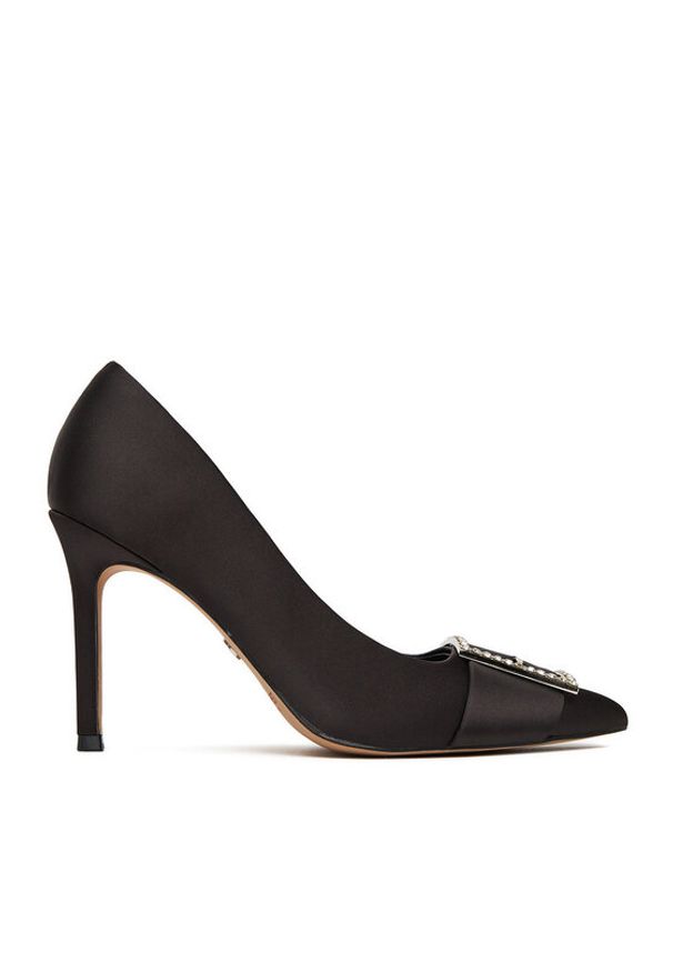 Nine West Szpilki CEO-LUBNA-01 Czarny. Kolor: czarny. Materiał: materiał. Obcas: na szpilce