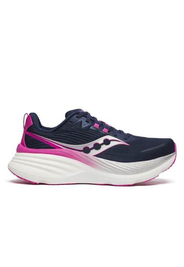 Buty do biegania damskie Saucony Hurricane 24. Zapięcie: sznurówki. Kolor: wielokolorowy. Materiał: materiał, syntetyk, tkanina. Szerokość cholewki: normalna