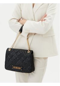 Love Moschino - LOVE MOSCHINO Torebka JC4153PP0MLA0000 Czarny. Kolor: czarny. Materiał: skórzane #3