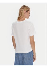 Quiksilver T-Shirt Essential EQWZT03196 Biały Regular Fit. Kolor: biały. Materiał: bawełna
