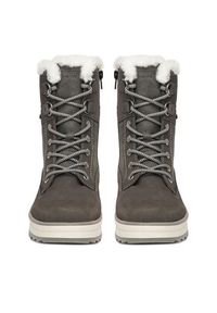 Remonte Trzewiki CEO-D2B73-45 Szary. Kolor: szary. Materiał: skóra, nubuk #7