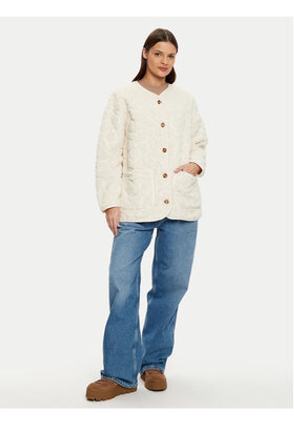 Billabong Kurtka przejściowa Fireside Cosy ABJFT00397 Écru Regular Fit. Materiał: syntetyk