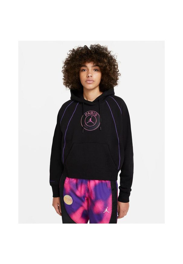 Bluza Air Jordan Paris Saint-Germain PSG czarna - CZ7497-010. Kolor: czarny. Sport: koszykówka