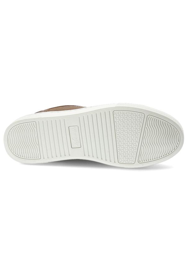 Brązowe Eleganckie Sneakersy Wrangler Stylowe Obuwie Męskie. Okazja: na spacer, na co dzień. Zapięcie: sznurówki. Kolor: brązowy. Materiał: materiał, jeans. Szerokość cholewki: normalna. Sezon: jesień. Sport: turystyka piesza