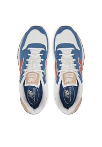 New Balance Sneakersy GM500TPN Niebieski. Kolor: niebieski. Materiał: skóra, zamsz #3