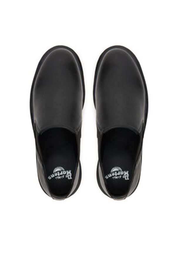 Dr. Martens Półbuty Louis Slip On DM40950001 Czarny. Zapięcie: bez zapięcia. Kolor: czarny. Materiał: skóra