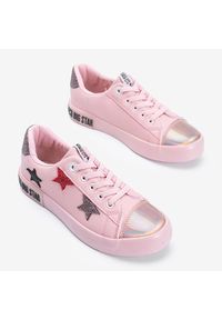 Big-Star - Big Star sneakersy niskie dziecięce Light różowe. Kolor: różowy. Wzór: aplikacja, kolorowy. Styl: elegancki #3