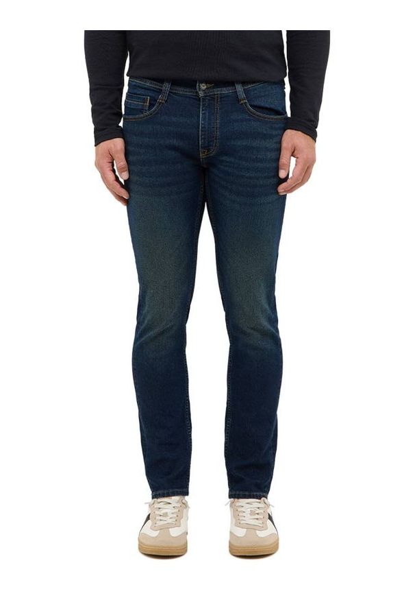 Męskie Spodnie jeansowe Mustang Style Oregon Slim Denim Blue 1016802 5000 903