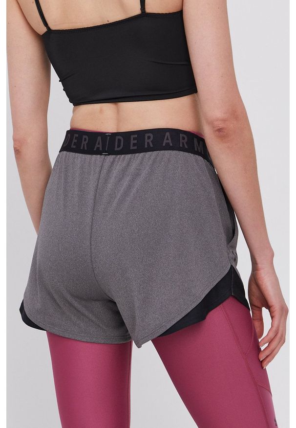 Under Armour - Szorty 1344552. Okazja: na co dzień. Kolor: szary. Styl: casual