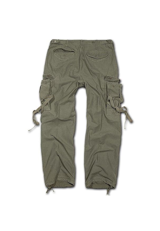 Spodnie bushcraft męskie Brandit M65 Vintage Olive. Kolor: zielony. Sport: outdoor