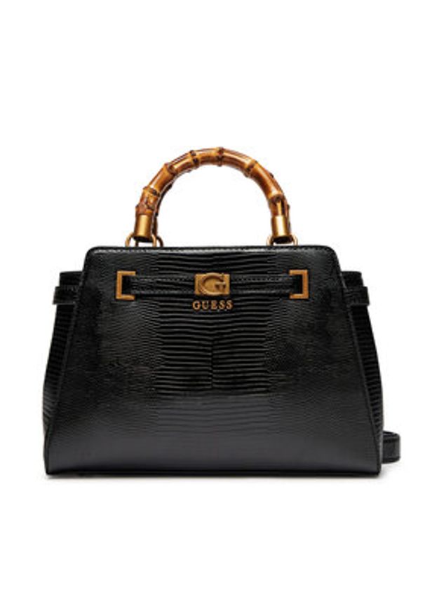 Guess Torebka HWKB95 06060 Czarny. Kolor: czarny. Materiał: skórzane