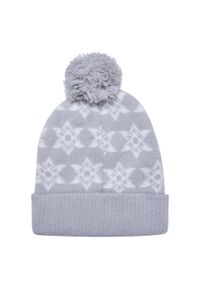 Urban Classics - Snowflake Pom Beanie. Kolor: szary