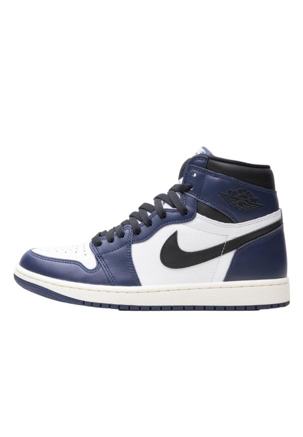 Buty do chodzenia dla dorosłych Air Jordan 1 Retro High OG Midnight Navy. Kolor: czarny. Sport: turystyka piesza