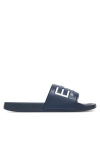 EA7 Emporio Armani Klapki 7X000108 AF15118 BA045 Granatowy. Kolor: niebieski