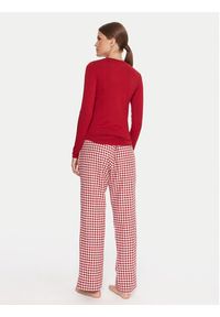 Hunkemöller Piżama 302780 Czerwony Regular Fit. Kolor: czerwony. Materiał: wiskoza #3