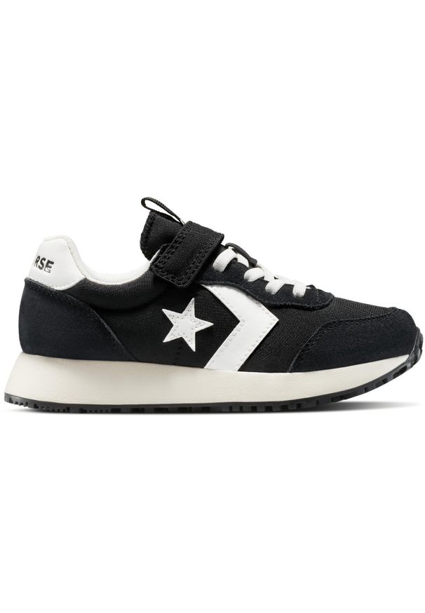Adidasy Converse Omega Trainer, Dzieci. Okazja: na uczelnię. Kolor: czarny. Materiał: zamsz, materiał. Sport: joga i pilates