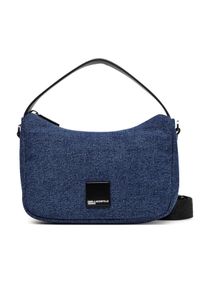Karl Lagerfeld Jeans Torebka A3W30210 Niebieski. Kolor: niebieski