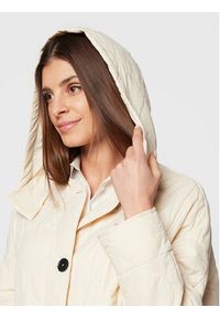 Liviana Conti Kurtka przejściowa F3SW03 Écru Relaxed Fit. Materiał: syntetyk #7