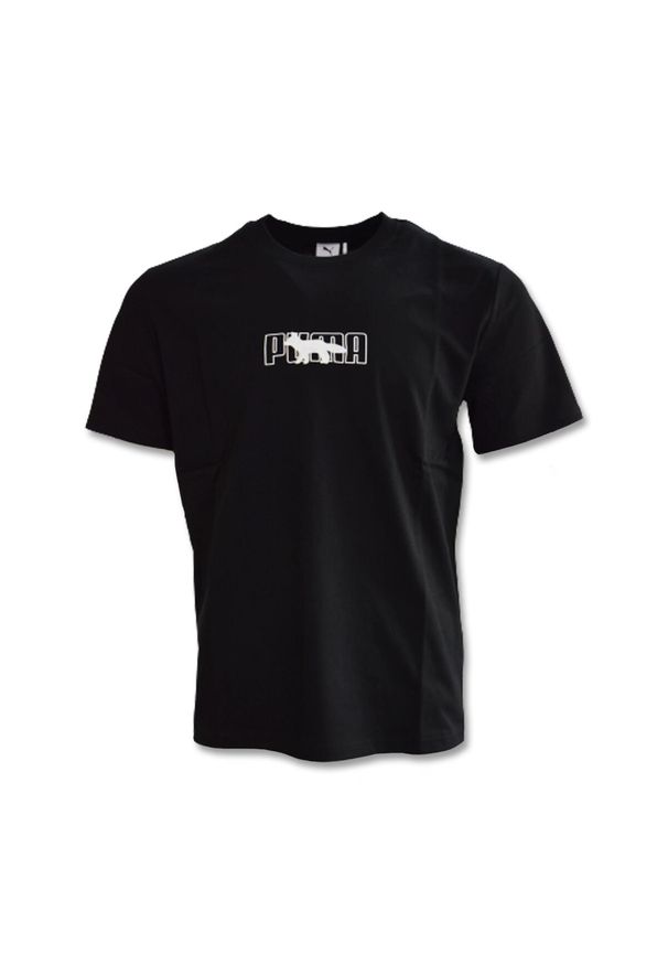 Puma - Koszulka PUMA x MAISON KITSUNE Oversized T-shirt. Kolor: czarny
