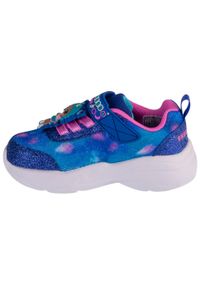 skechers - Buty sportowe Sneakersy dziewczęce, Snuggle Sneaks - Skech Squad. Kolor: niebieski. Model: Skechers Sport. Sport: turystyka piesza