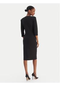 Rinascimento Sukienka koktajlowa CFC0020161002 Czarny Slim Fit. Kolor: czarny. Materiał: syntetyk. Styl: wizytowy #2