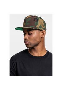 FLEXFIT - Czapka Flexfit. Kolor: wielokolorowy, zielony, brązowy #1