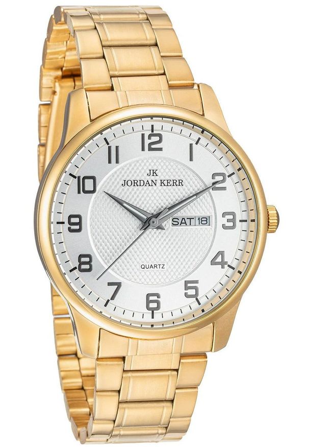 Zegarek Jordan Kerr L1078 IPG STCC męski klasyczny 41 mm .. Styl: klasyczny