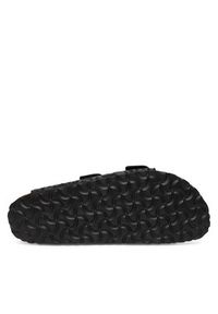 Birkenstock Klapki Arizona 1030563 Czarny. Kolor: czarny. Materiał: skóra